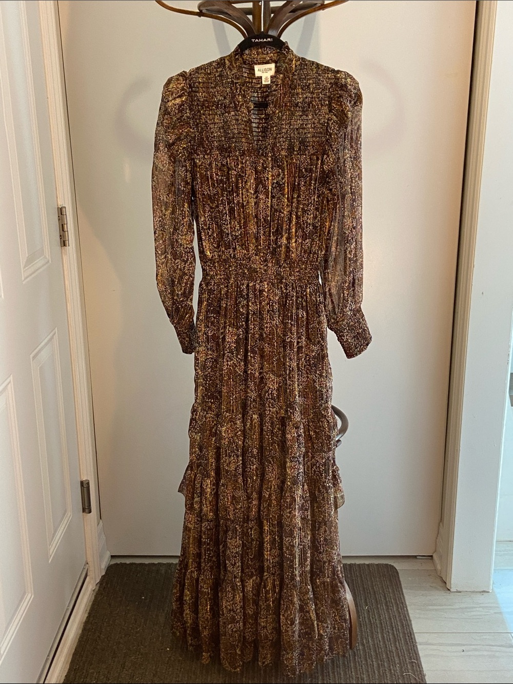 Allison New York Nora Vintage-Inspired Floral Maxi Dress